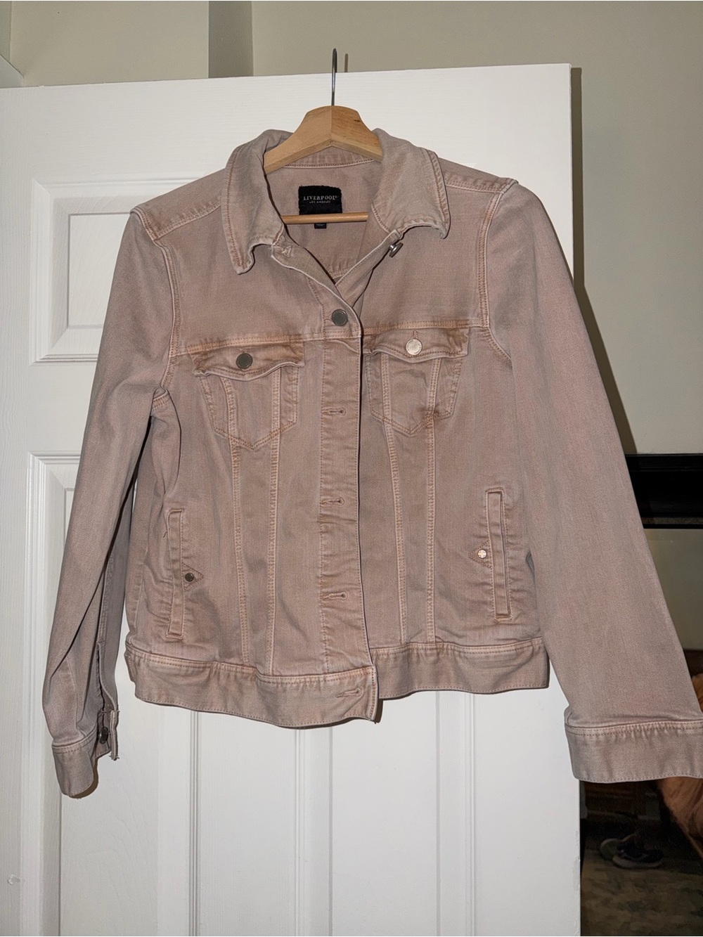 Liverpool Los Angeles Pink Denim Jacket